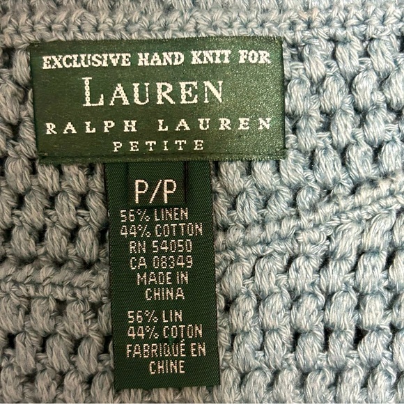 Lauren Ralph Lauren Hand Knit Sweater - Picture 4 of 7